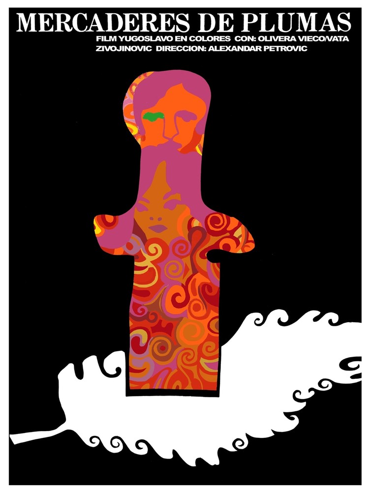 Mercaderes de plumas film Decoration Poster.Graphic Art Interior design.3331