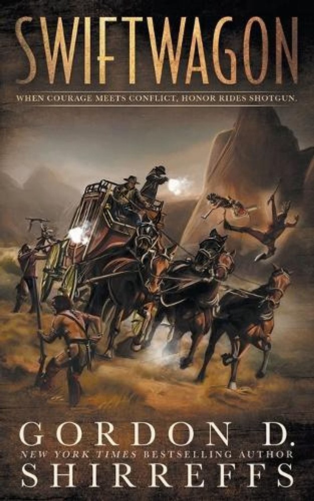Swiftwagon: A Western Novel by Gordon D. Shirreffs Paperback Book