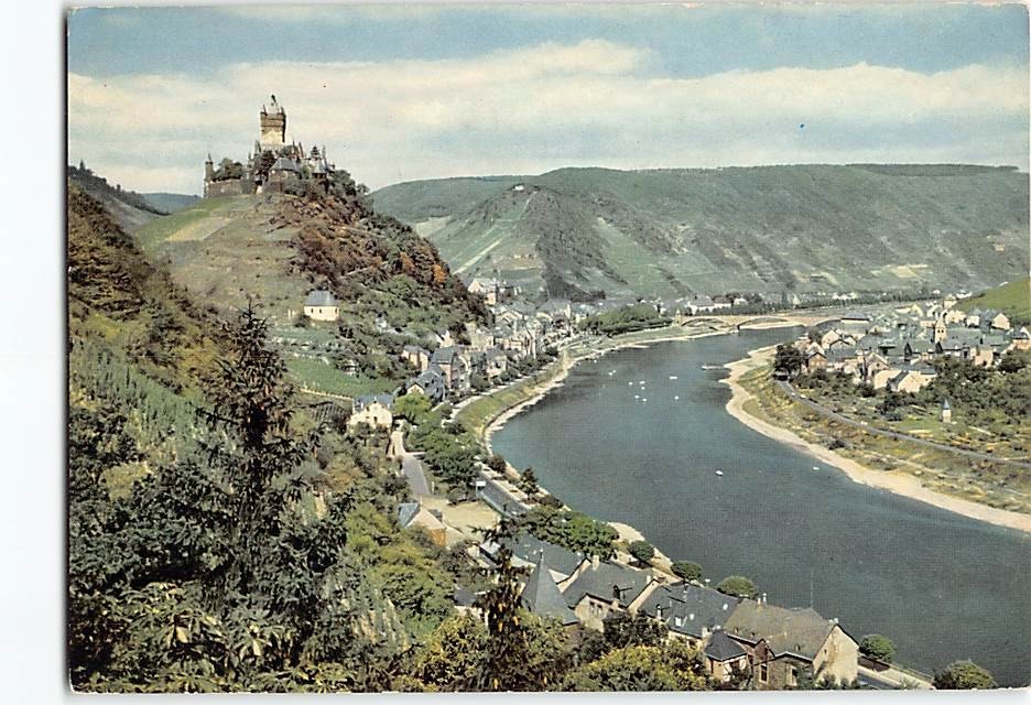 Postcard Cochem Germany