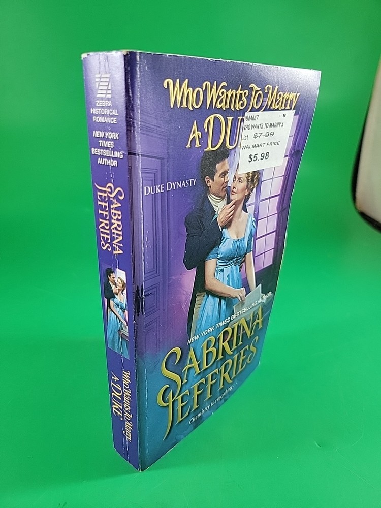 Who Wants to Marry a Duke by Sabrina Jeffries PB