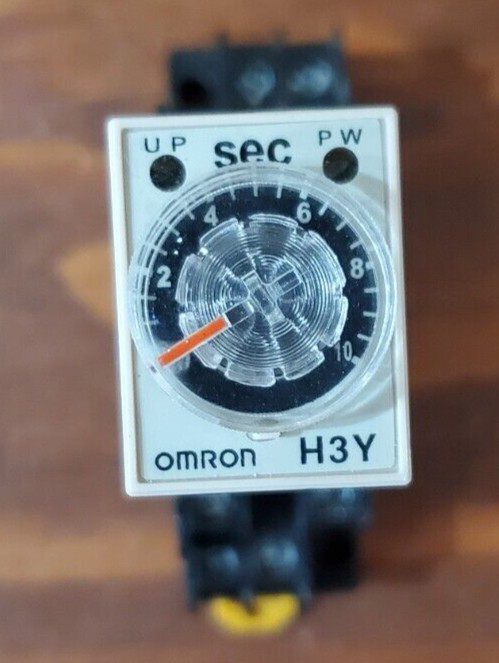 Omron H3Y-2-C 24Vdc 5A Timer Relay