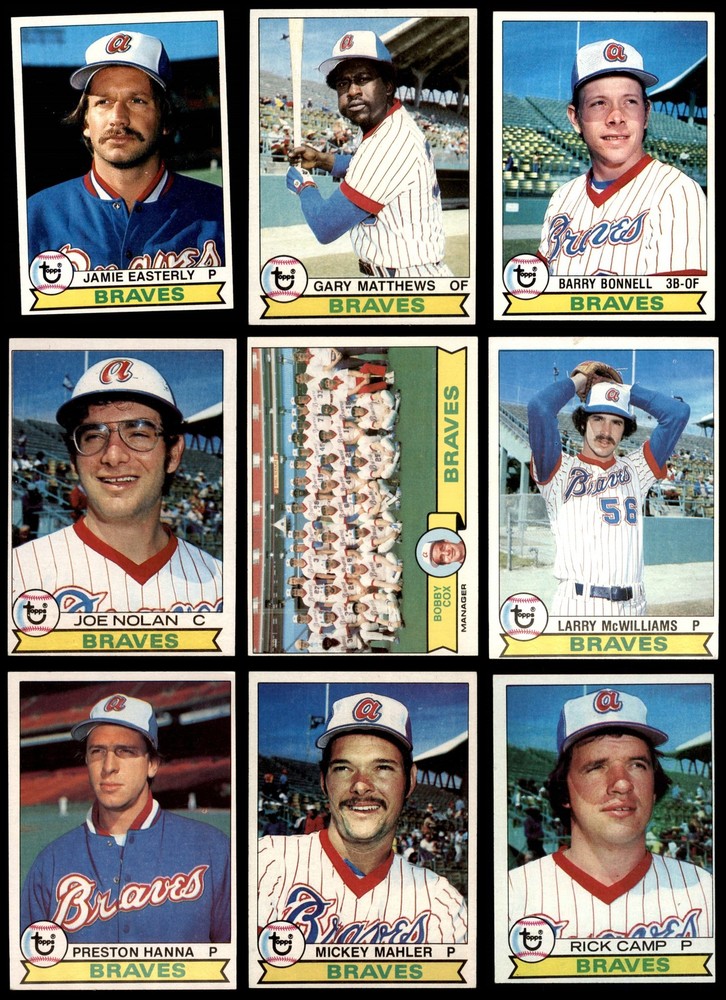 1979 Topps Atlanta Braves Near Team Set 4.5 - VG/EX+ 6504091 (16 / 29 cards)