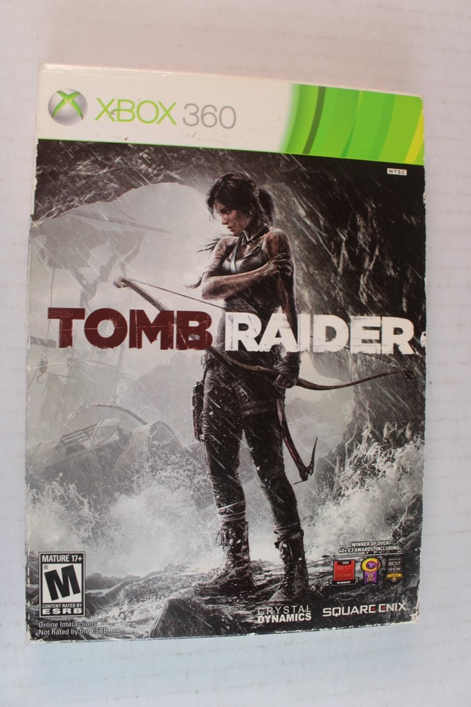 Tomb Raider: The Final Hours Edition W/Art Book (Xbox 360, 2013) Complete CIB