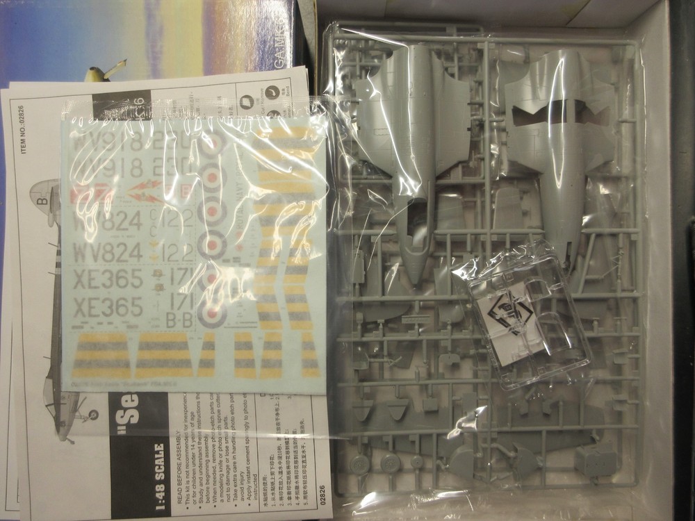 TRUMPETER 1/48 HAWKER SEAHAWK FGA.Mk.6    #02826