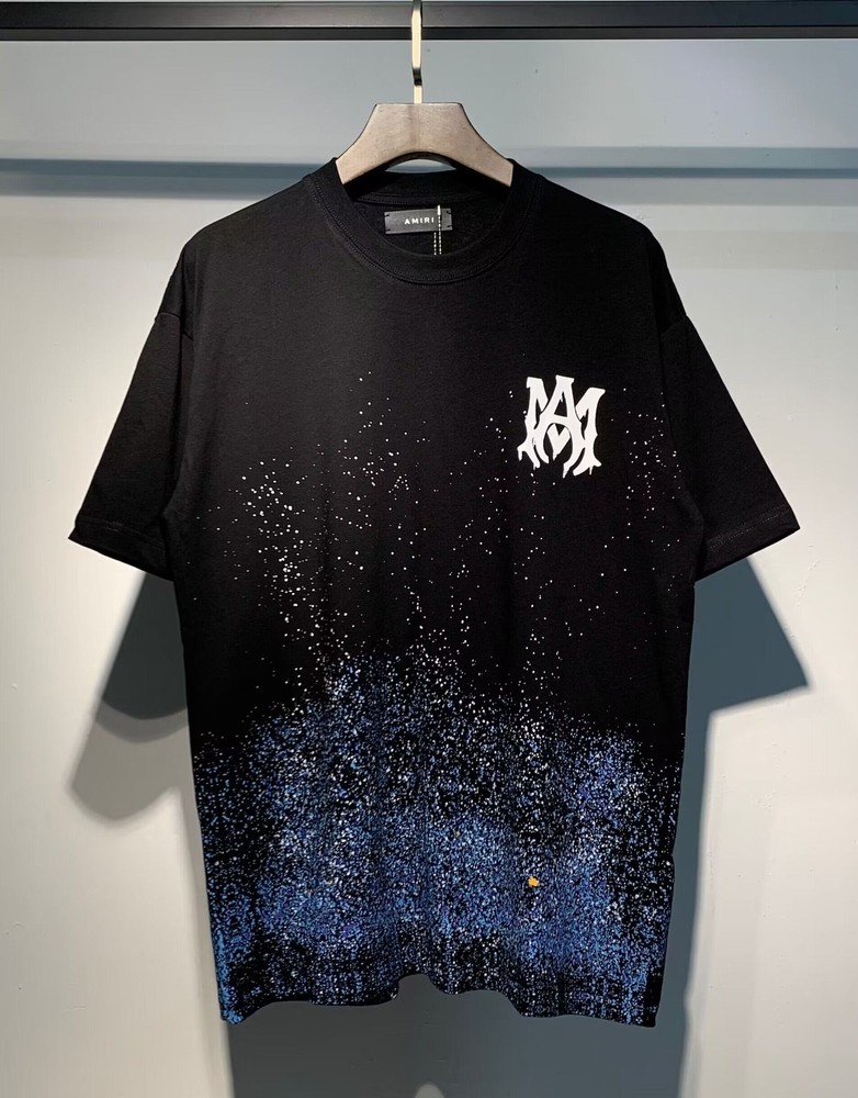 Amiri Black T Shirt Men’s Short Sleeve Shirt Size XL