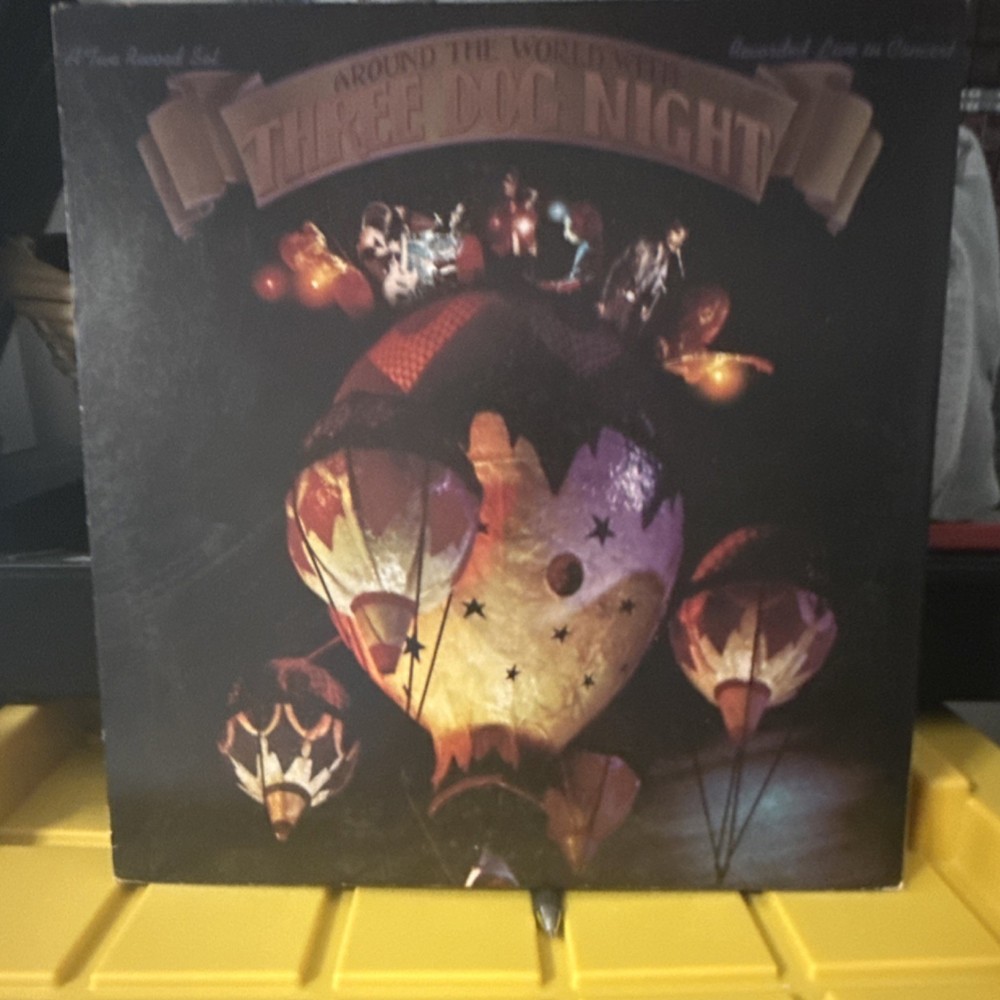 Three Dog Night Around the World with Three Dog Night Vinyl LP ABC Records