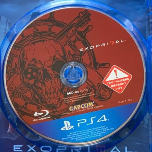 EXOPRIMAL PlayStation4 PS4 Japanese ver CAPCOM Used Tested Disc Only