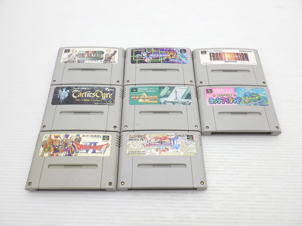 Nintendo SuperFamicom/SNES Game Lot Super Famicom/SNES JP GAME. 9000025485418