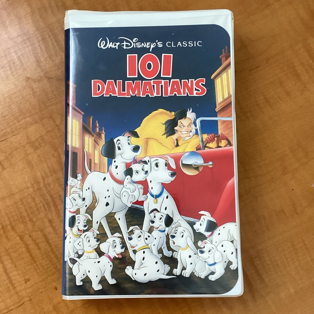 Walt Disney’s 101 Dalmatians (VHS, 1992, Black Diamond Classic)