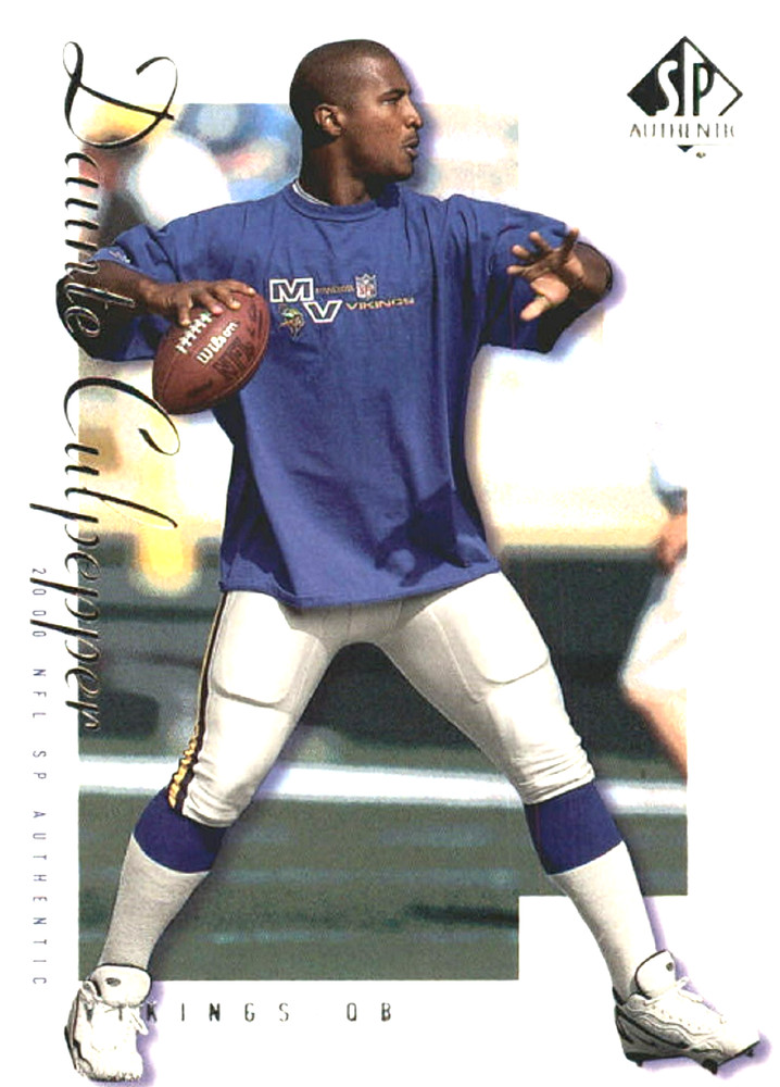 2000 SP Authentic #48 Daunte Culpepper Minnesota Vikings