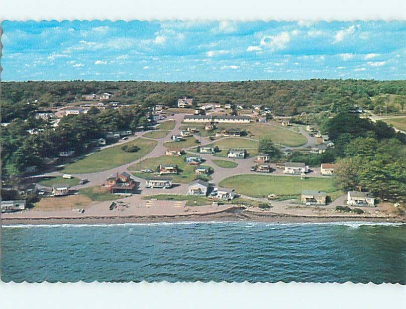 Unused Pre-1980 COLONIAL GABLES MOTEL Belfast Maine ME n8421