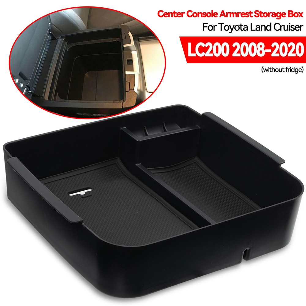 Upgrade Your Toyota Land Cruiser LC200 or Lexus LX570 with a Premium Center Console Armrest Storage Box
