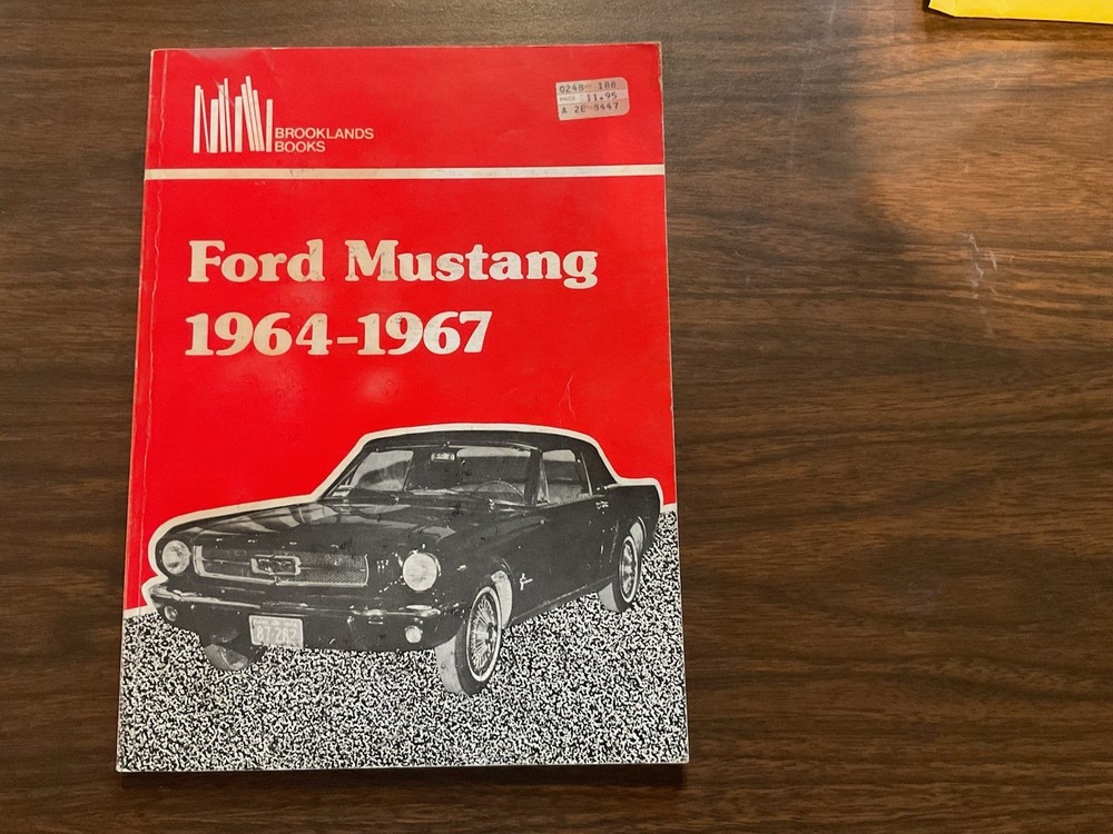 Ford Mustang 1964-1967 By Brooklands Books