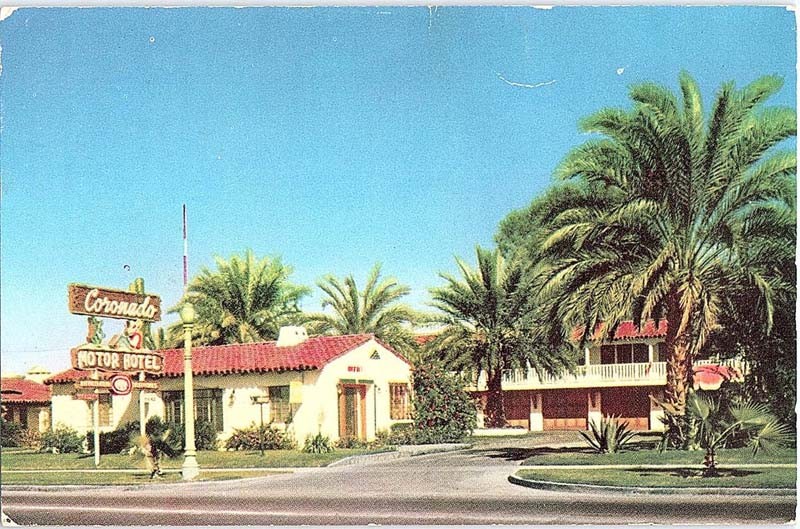 Postcard MOTEL SCENE Yuma Arizona AZ m/09 AI6922