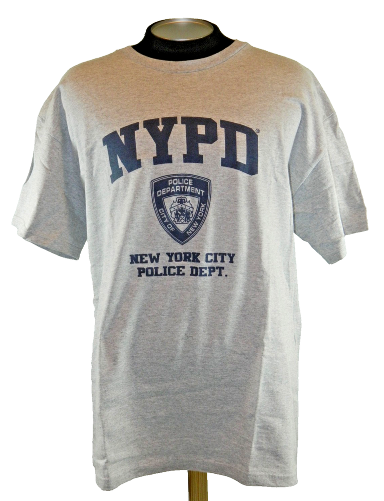 Men's NYPD Tee Shirt Officially Licensed City of New York  Tag L