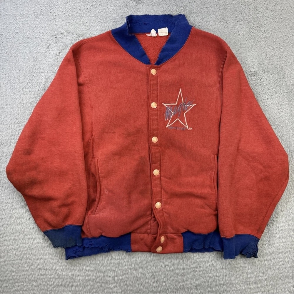 Vintage Los Angeles Lakers Jacket Mens Small NBA Basketball Magic Johnson Conver