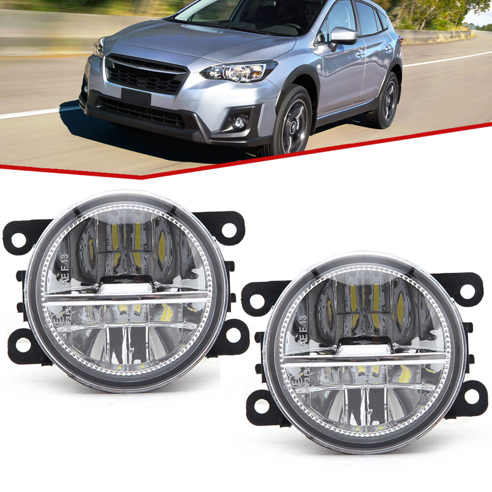 For 2013-2020 Subaru XV Crosstrek Front LED Fog Light Bumper Lamp Left & Right