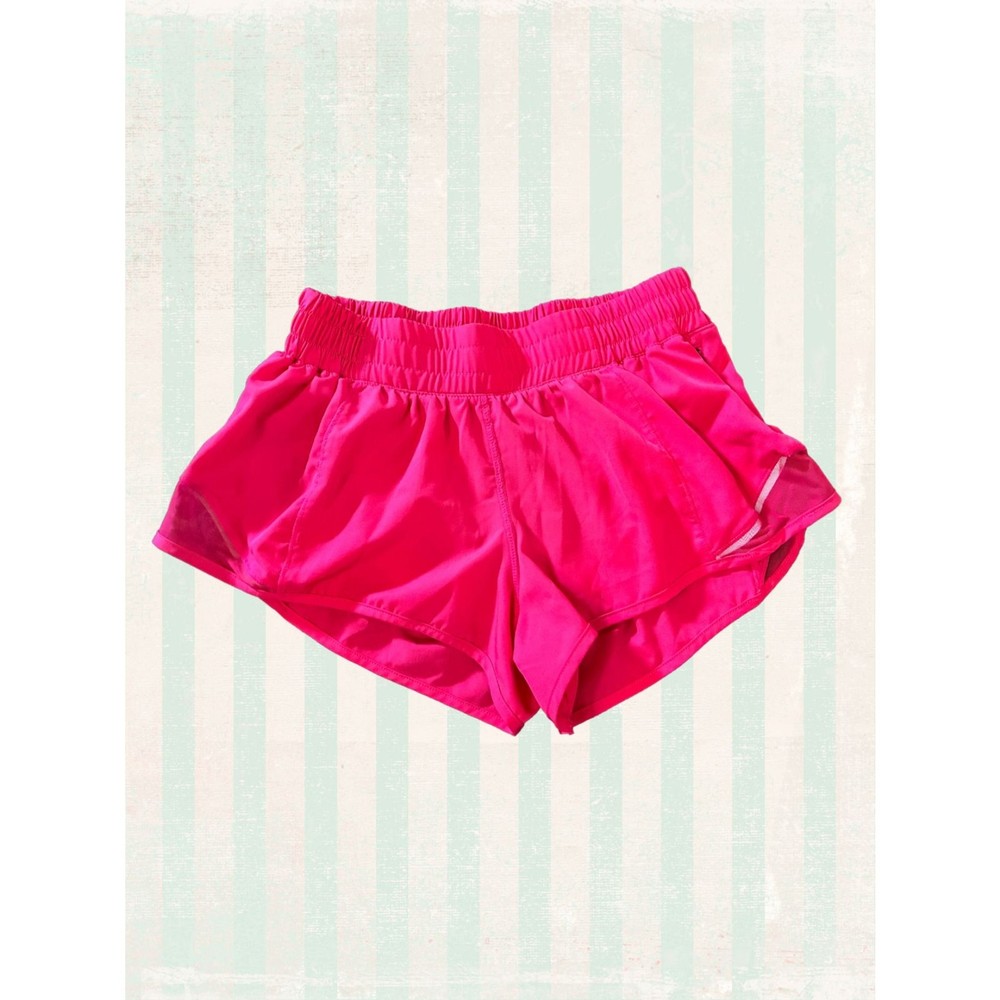 Athletic Shorts Hot  Pink Women's Size 2 Mesh Side Panels