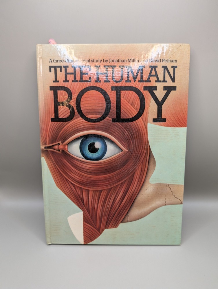 The Human Body 3D Pop Up Book by David Pelham & Jonathan Miller 1983, Hardcover