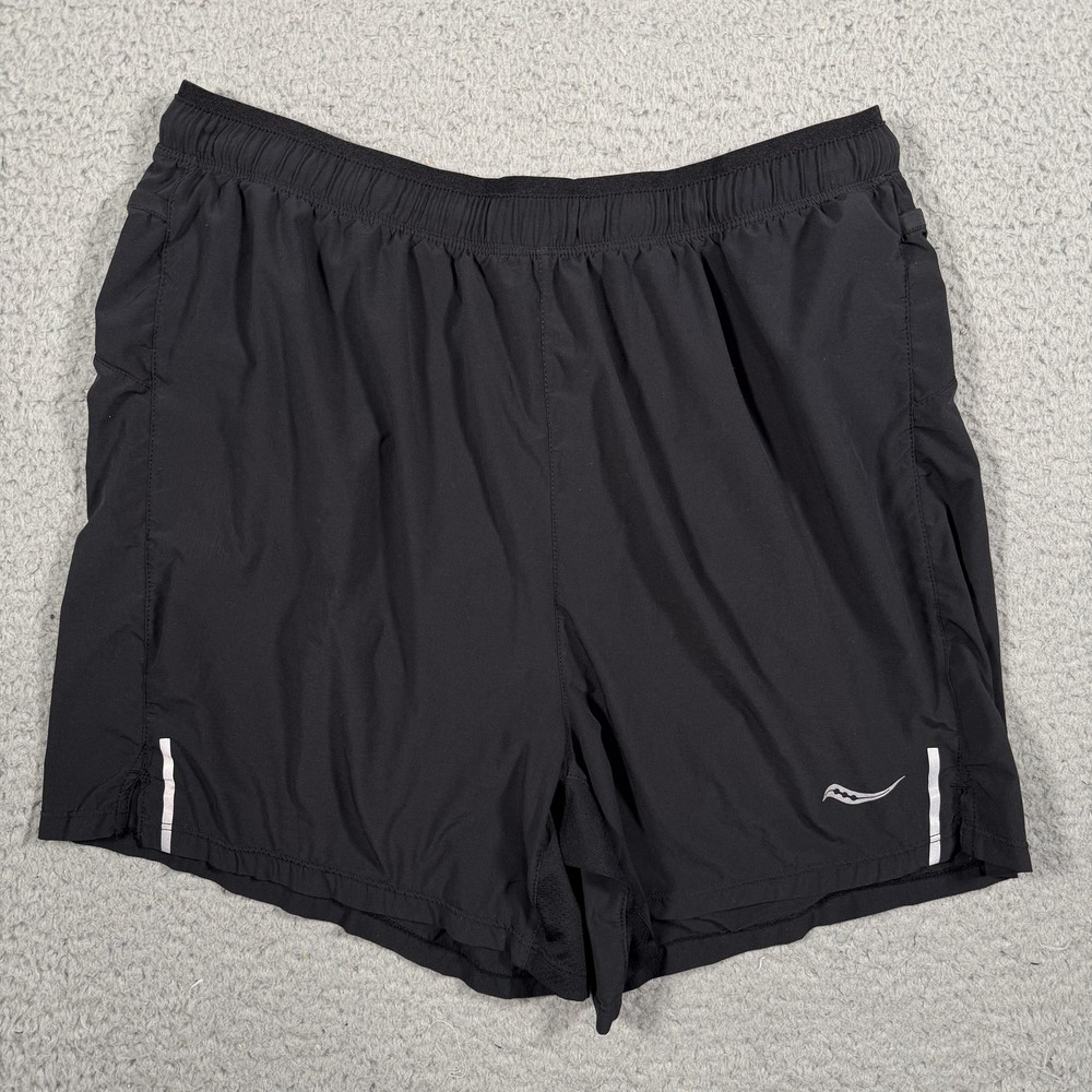 Saucony Shorts Mens M Black 5