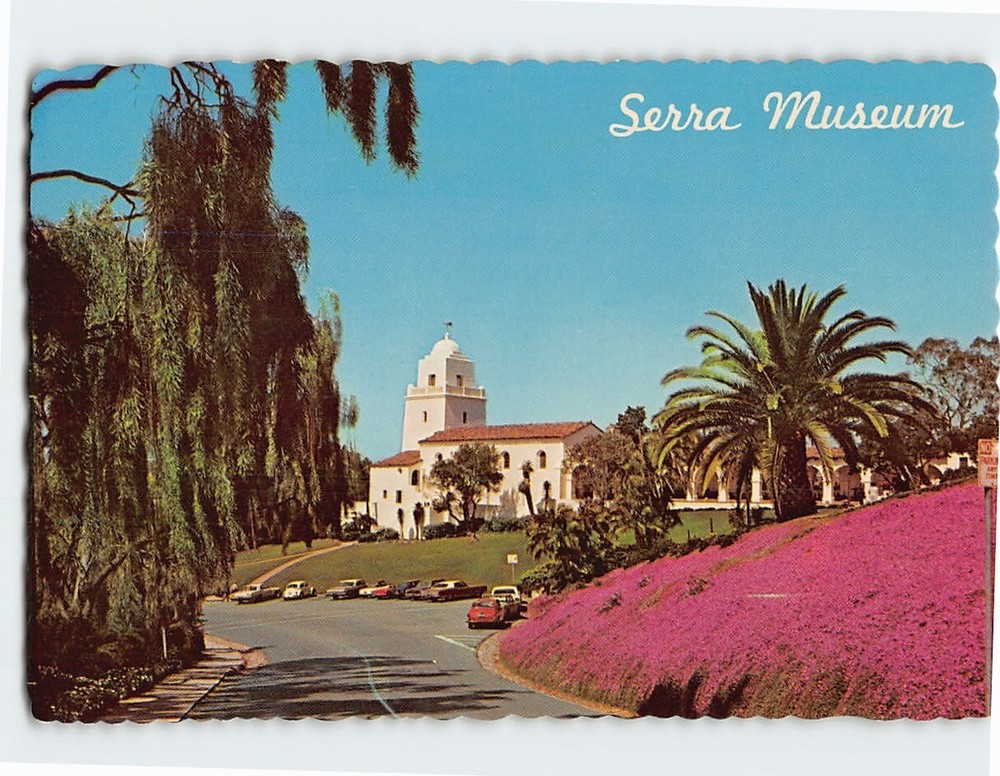 Postcard Serra Museum Presidio Park San Diego California USA