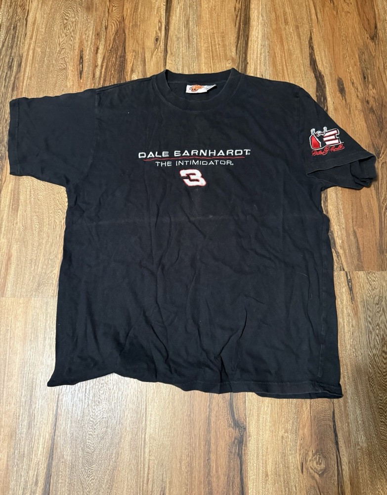 Dale Earnhardt The Intimidator Nascar Shirt L Winners Circle Embroidered VTG #3