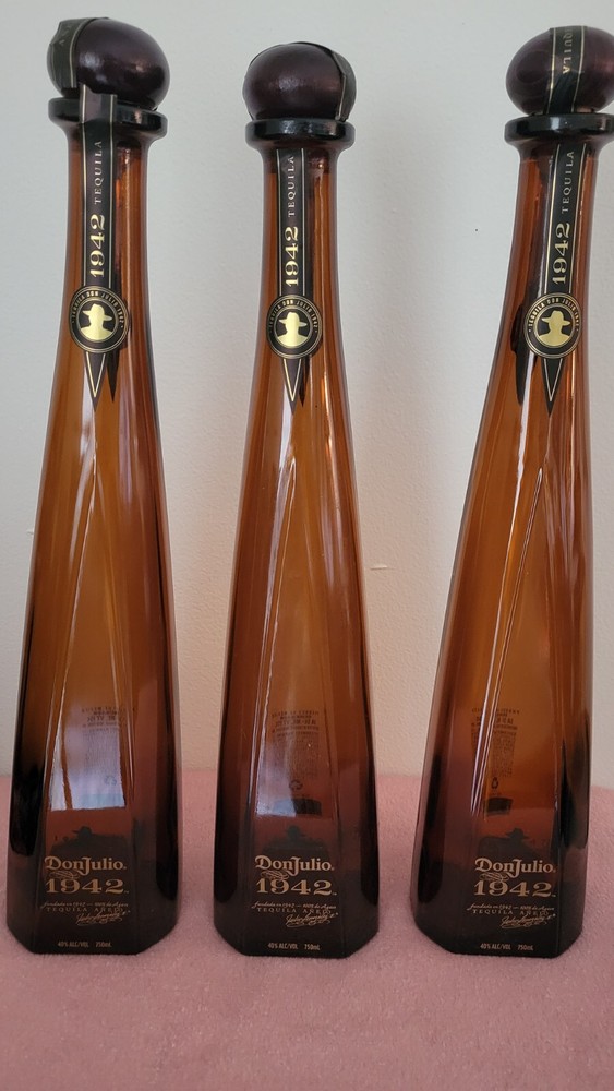 3 Don Julio 1942 Tequila Bottle - 750ml