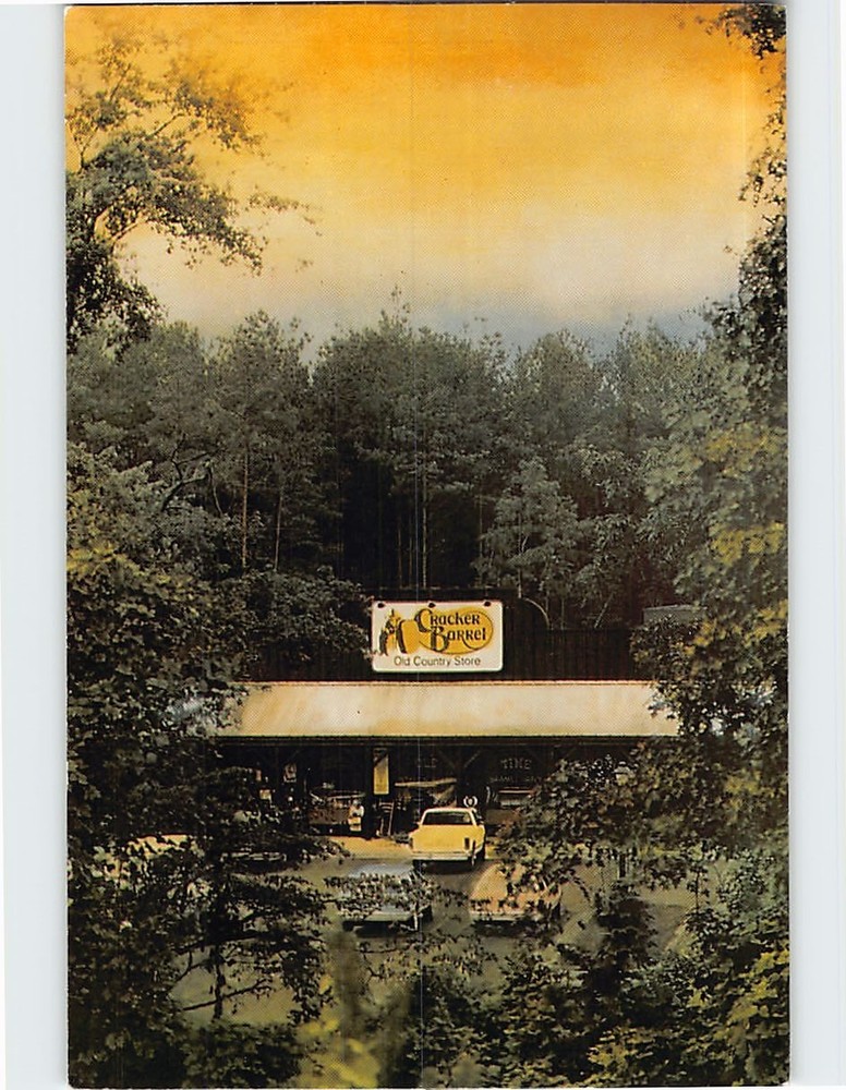 Postcard Cracker Barrel Old Country Store Lebanon Tennessee USA
