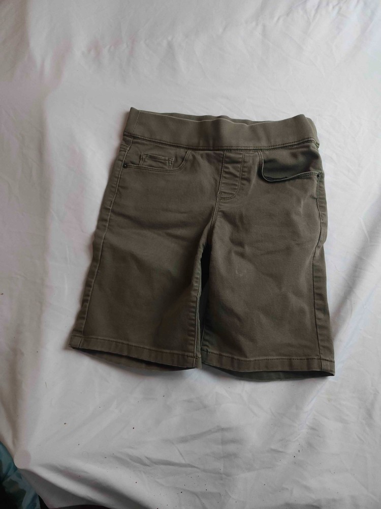 DKNY Womens Jeans Pull-On Denim Bermuda Shorts Womens Size XS Brown Casual
