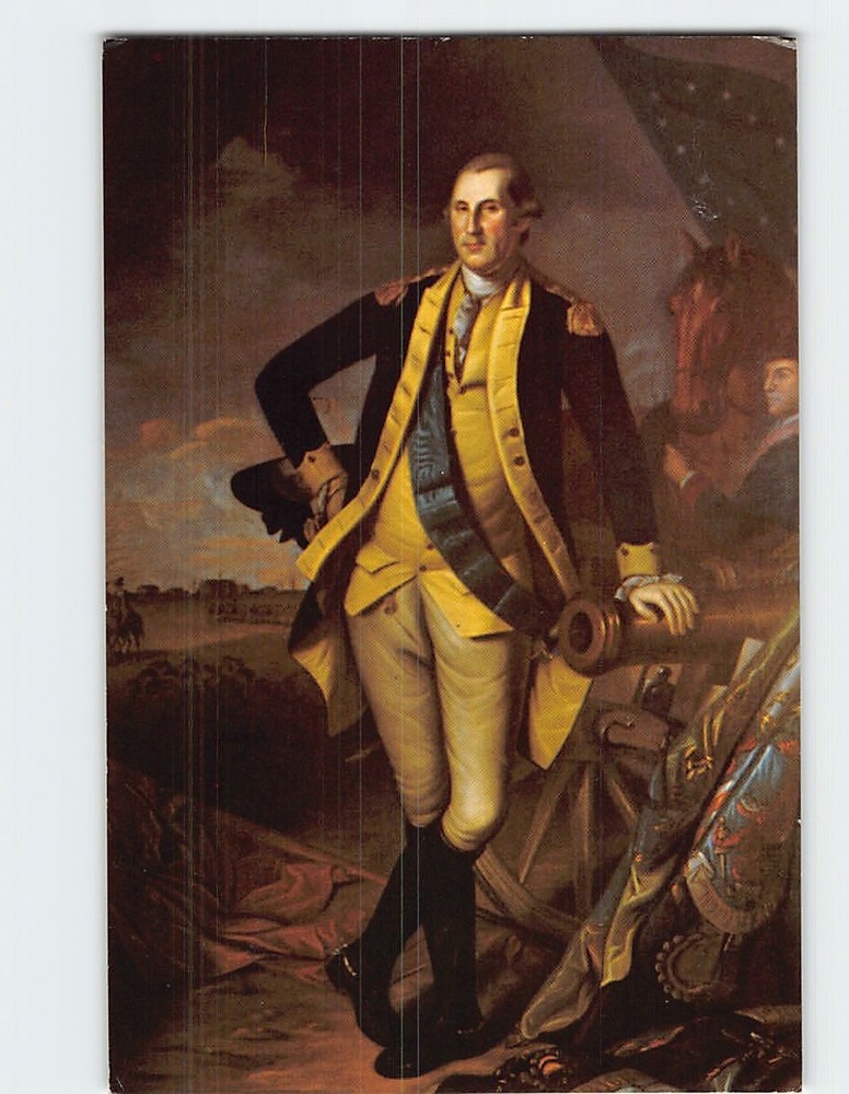 Postcard George Washington Painting by Charles Wilson Peale