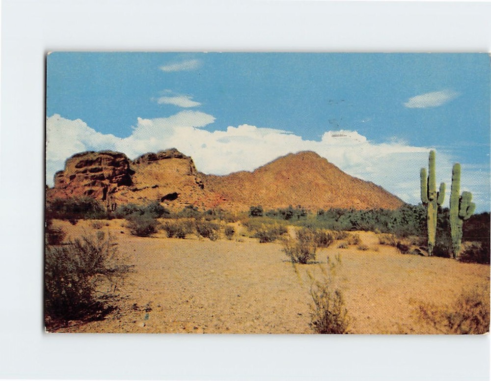 Postcard Camelback Mountain Phoenix Arizona USA