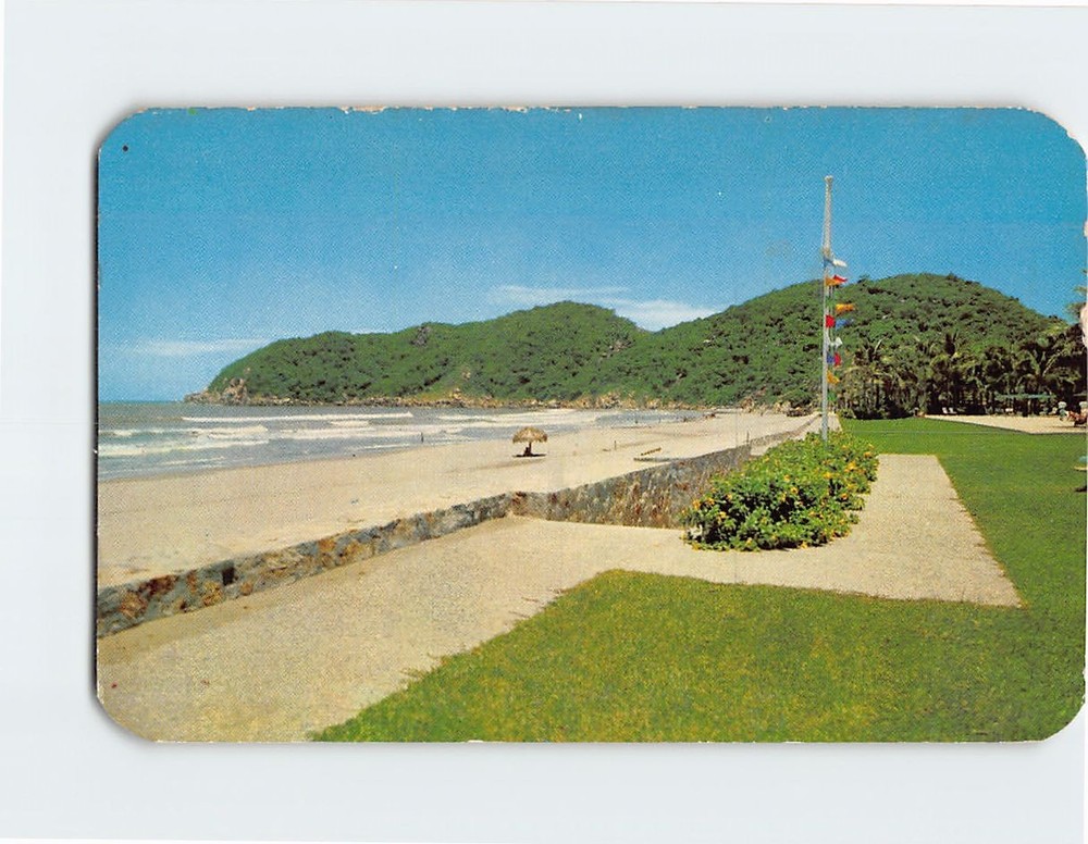 Postcard El Revolcadero Beach Acapulco Mexico