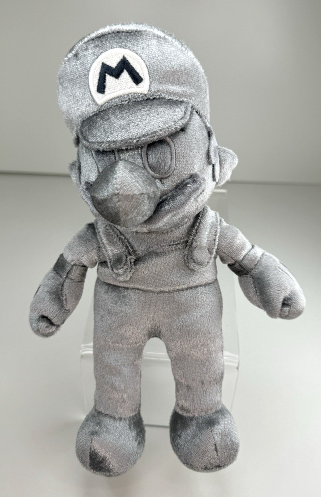 Little Buddy Super Mario All Star Collection Gloss Steel Metal Mario Plush 9