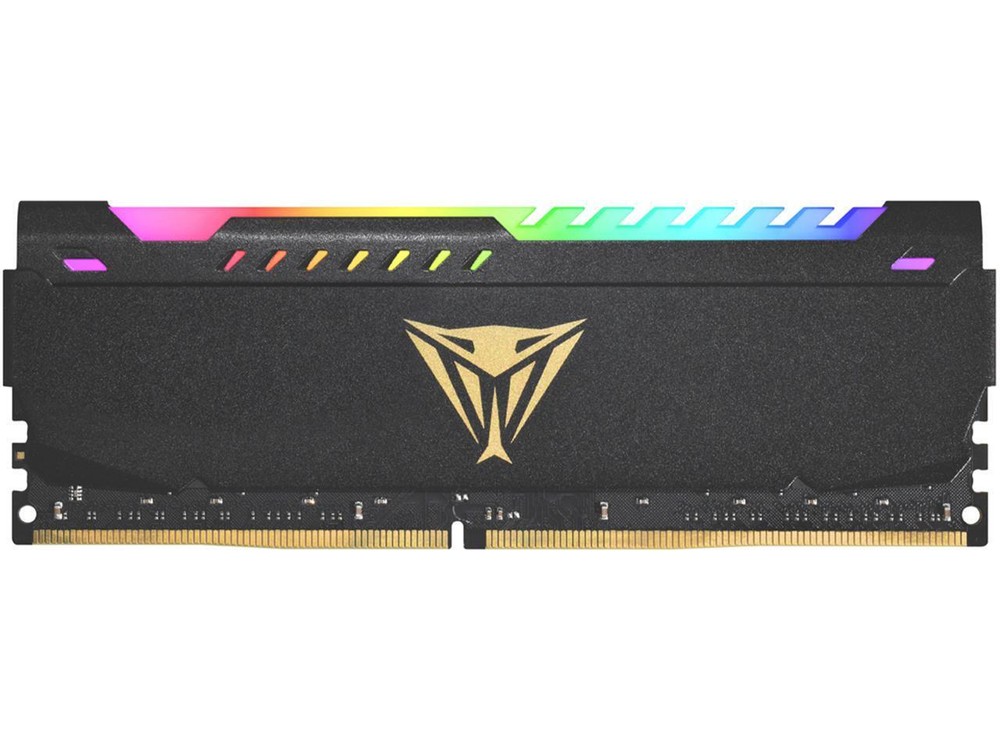 Patriot Viper Steel RGB 16GB DDR4 3600MHz PC RAM for Gaming Desktops  