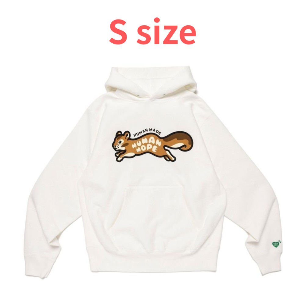 HUMAN HOPE HEAVYWEIGHT HOODIE j-hope BTS HUMAN MADE online S Size WHITE NEW