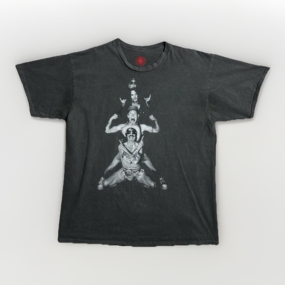 Red Hot Chili Peppers T-shirt Faded Gray Unlimited Love 2022 Tour Mens Size XL