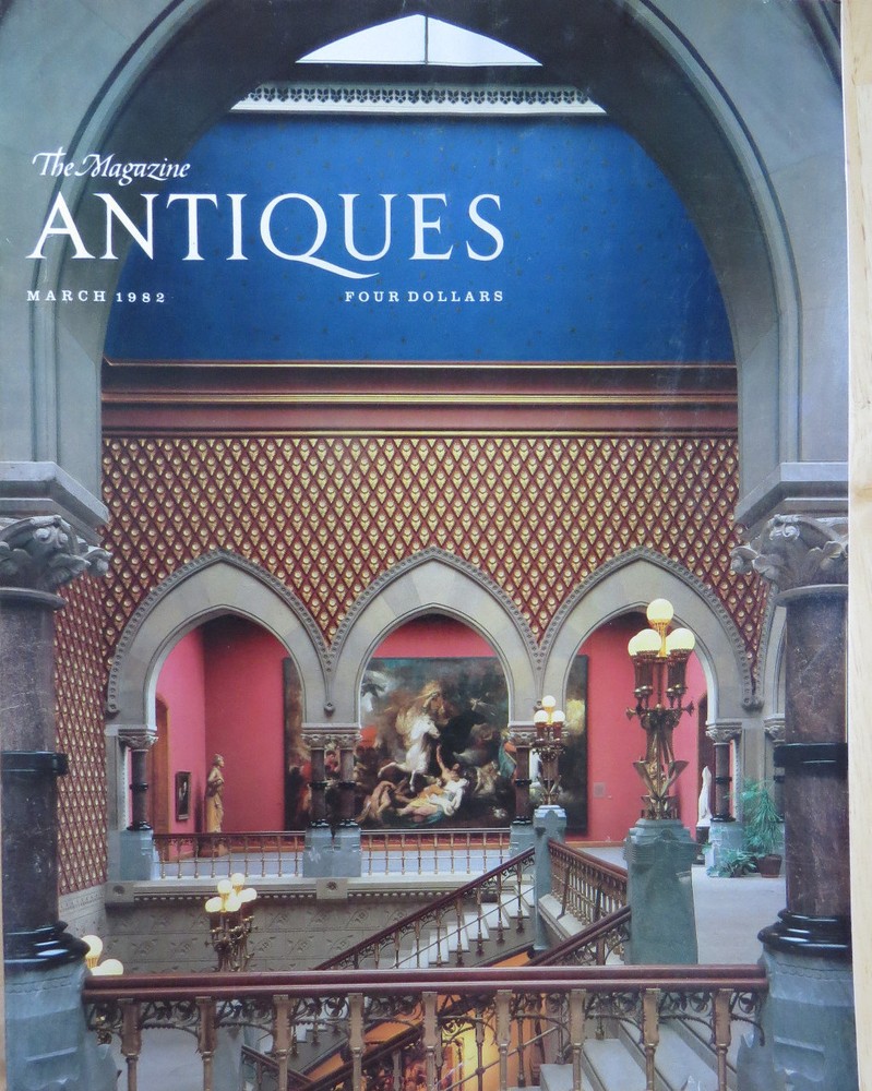 The Magazine ANTIQUES MAR 1982 PHILLY ACADEMY OF FINE ARTS ISSUE-image