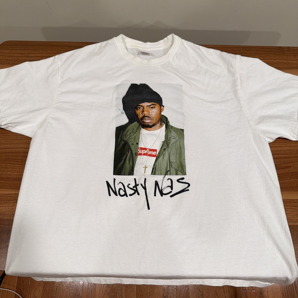Supreme x Nas T-Shirt XL