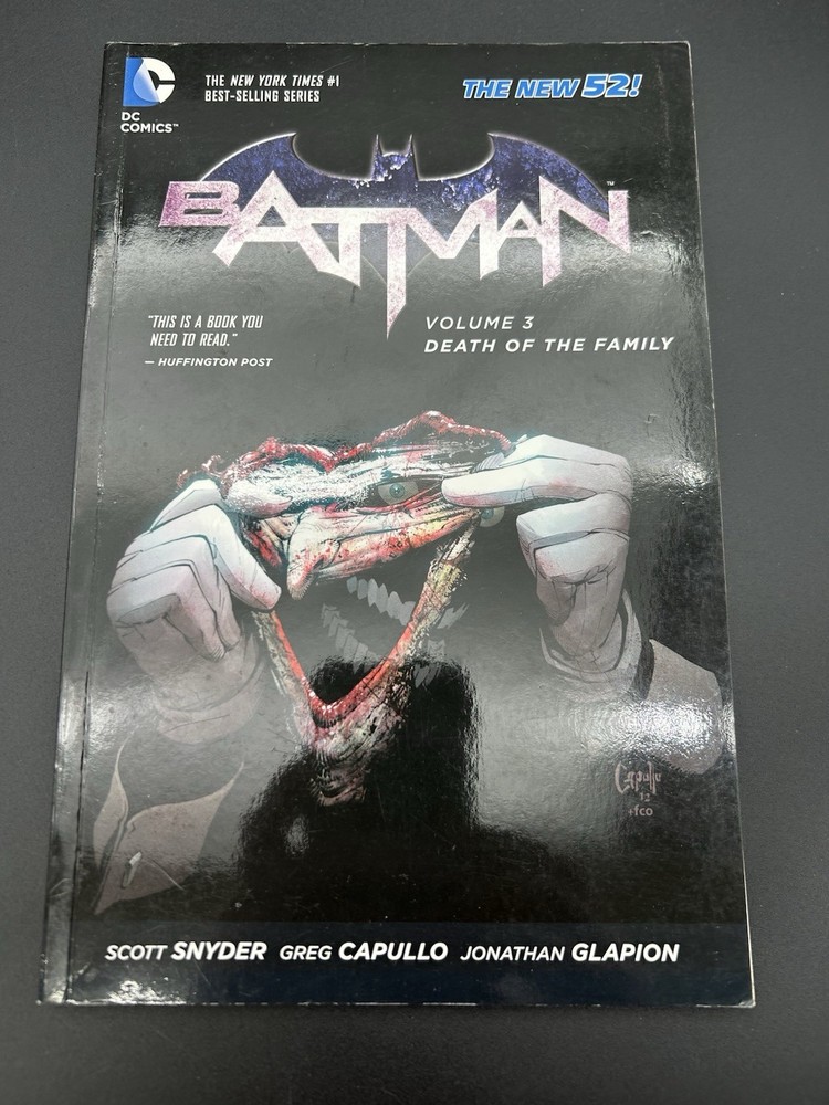 Batman Volume 3: Death of the Family (The New 52) TPB 2014 DC Comics