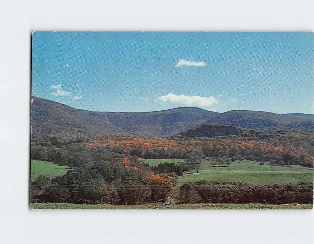 Postcard The Hopper & Mount Greylock Massachusetts USA
