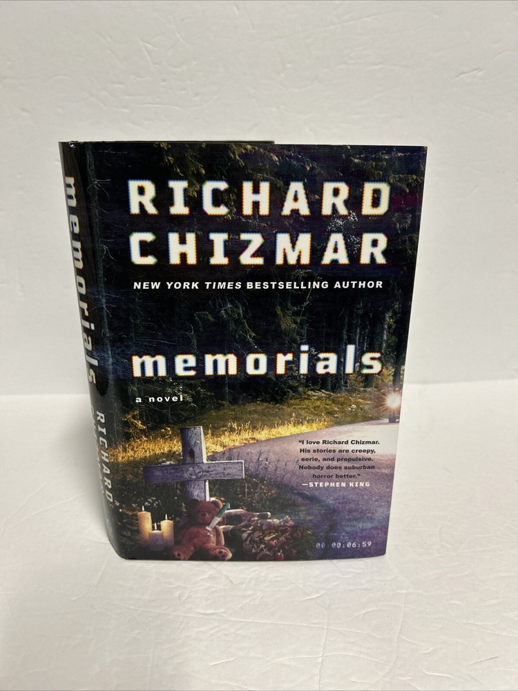 Richard Chizmar SIGNED Memorials 2024 1st/1st HC FLAT SIGNED & DATED Brand New