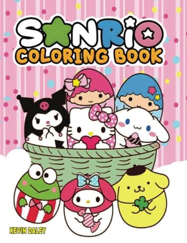 Sanrio Coloring Book - VERY GOOD