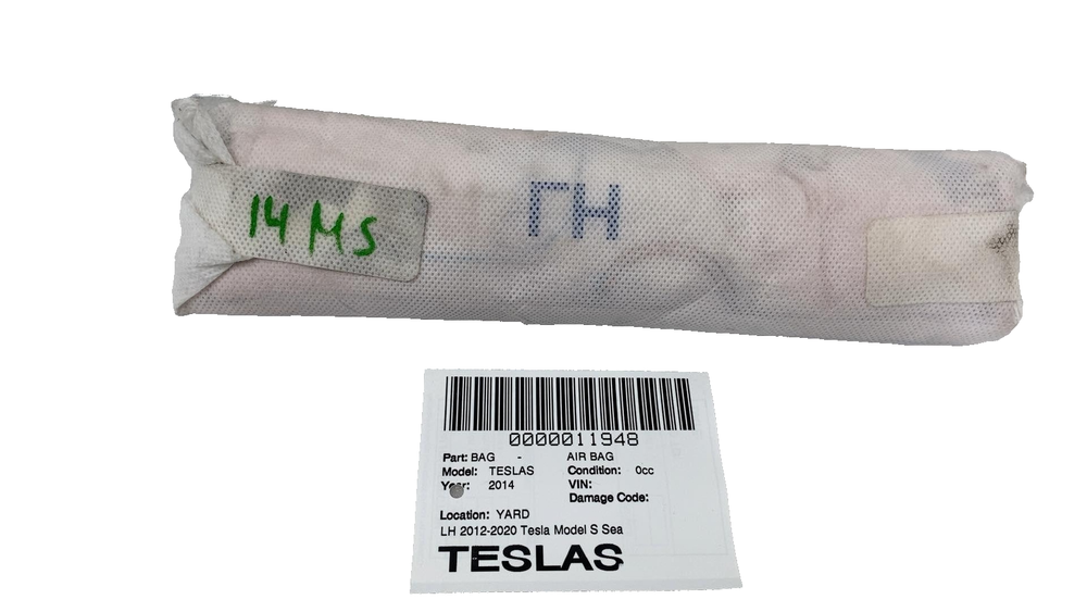 2012-2017 Tesla Model S Left Front Driver Seat Airbag OEM 1005257-00-C