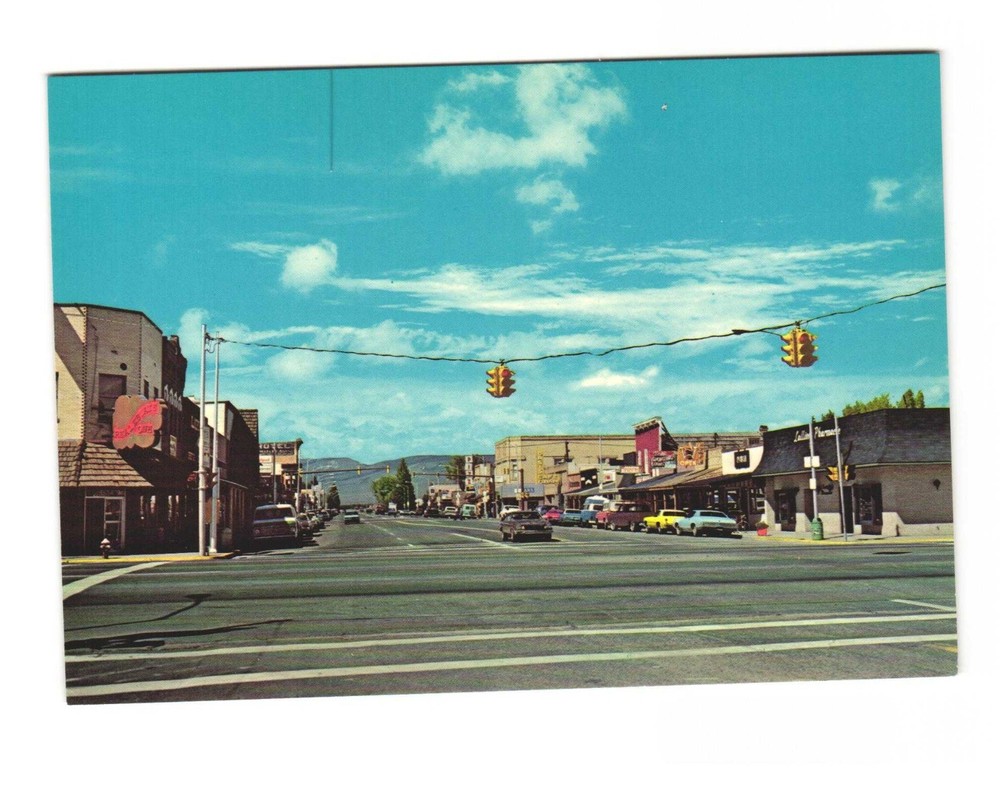 Gunnison CO Vintage postcard unposted Street View
