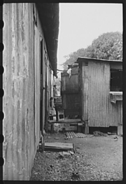 Photo:Yabucoa Puerto Rico 1930s Strikers near Sugar Mill Farm Security