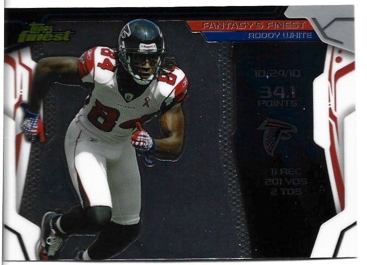 2014 Finest Fantasy's Finest #FFRW Roddy White