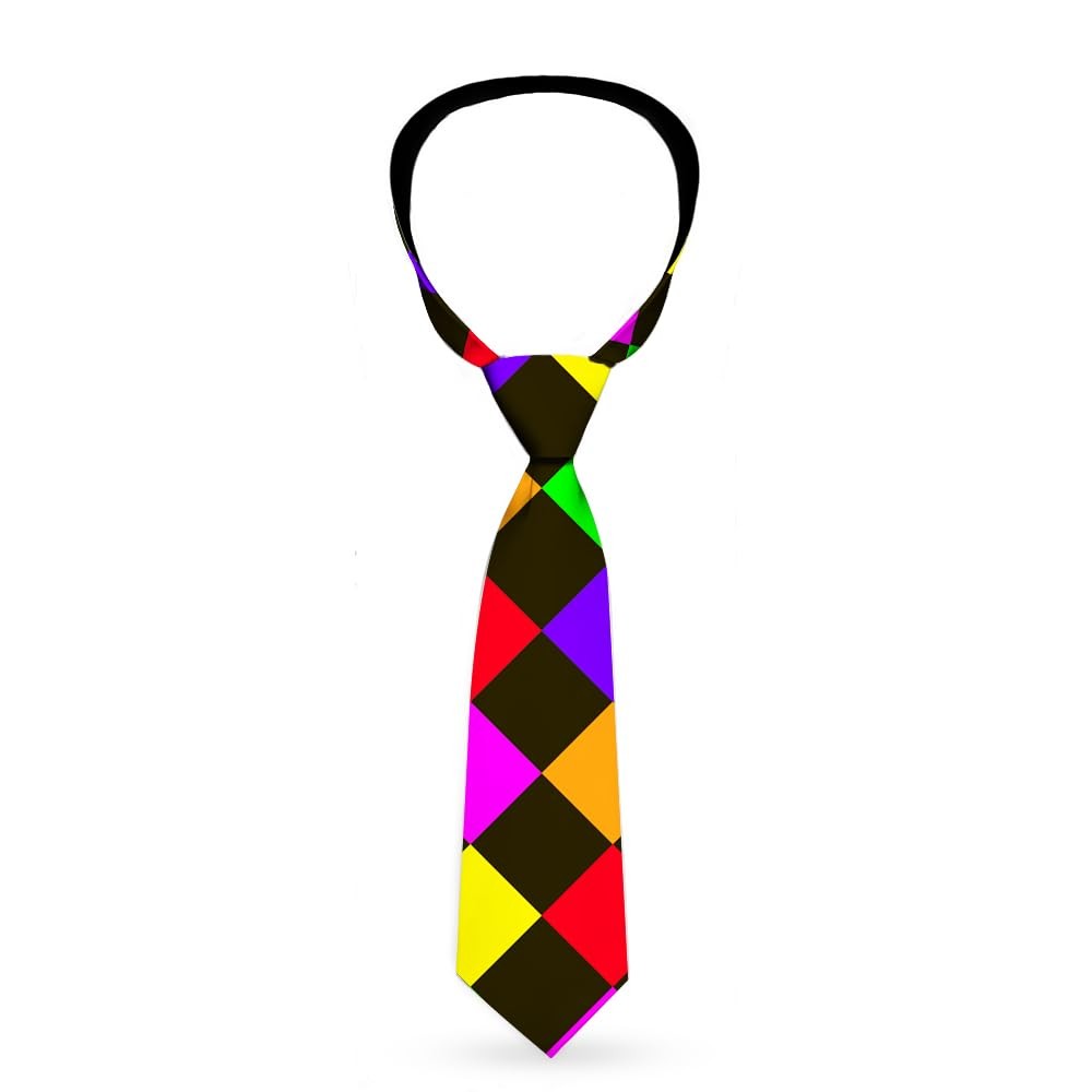 Necktie Standard - Diamonds Black/Multi Neon ACC NEWAnother great item from Rarewaves USA | Free delivery!