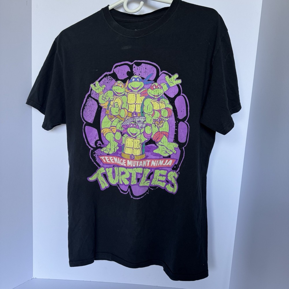 TMNT T-Shirt Mens Size XL Nickelodeon Teenage Mutant Ninja Turtles Black NWOT