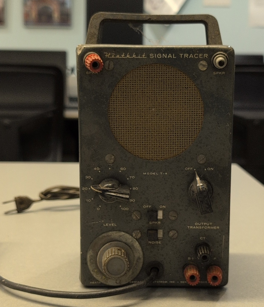 Heathkit T-4 Signal Tracer ED-1217 Electronic Test Equipment Vintage Electronics