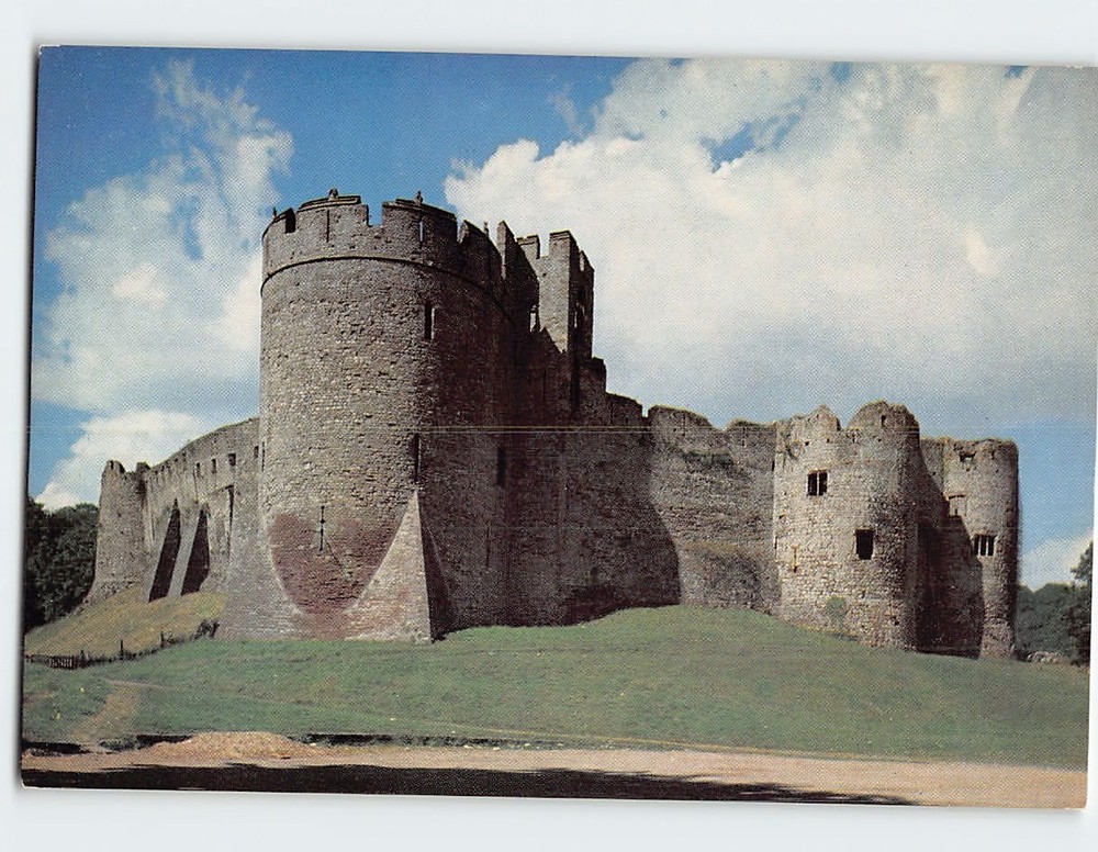 Postcard Chepstow Castle Monmouthshire Wales